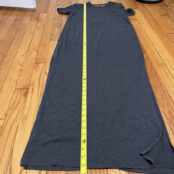 Lunya Restore Cotton Blend Open Back Maxi Dress - Picture 12 of 12